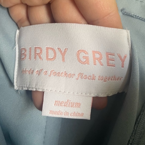 Birdy Grey Christina Convertible Tulle Dress In Dusty Blue. New With Tags. - Picture 12 of 16